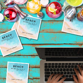 Guardanapo De Papel Modo Praia para Vida | Reforma | Persoanizá-lo