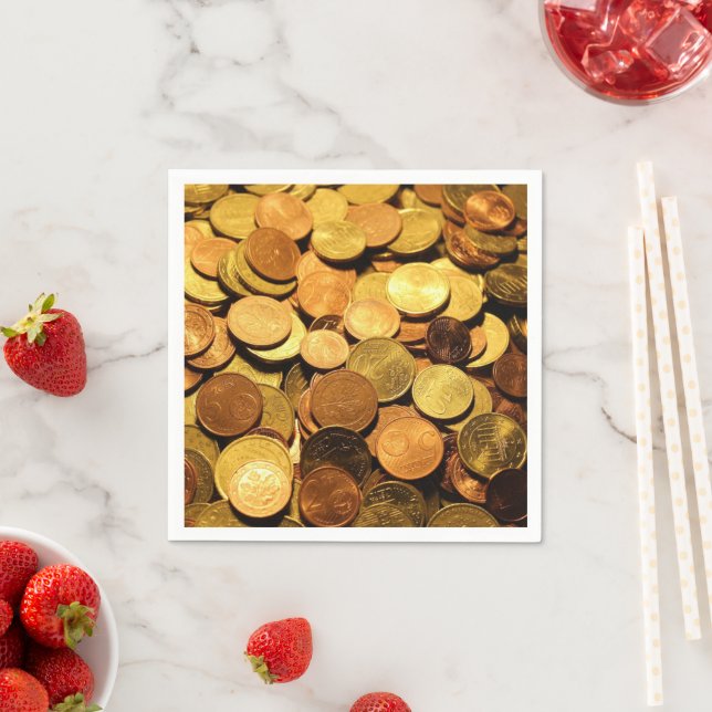 Guardanapo De Papel Moedas (Insitu)