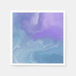 Guardanapo De Papel Moleras de Molereca Roxo e Teal Darkly Feminina