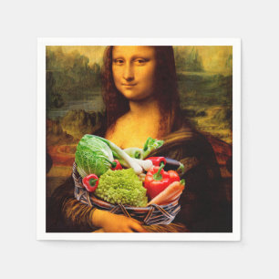 Guardanapo De Papel Mona Lisa ama legumes