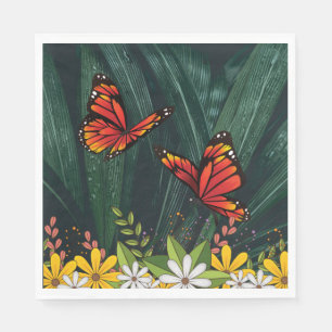 Guardanapo De Papel Monarch Butterfly Fev 6_21