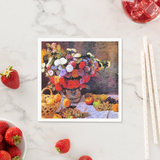 Guardanapo De Papel Monet - Flores e Frutas (Insitu)