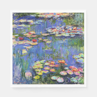 Guardanapo De Papel Monet - Lírios De Água, 1916,
