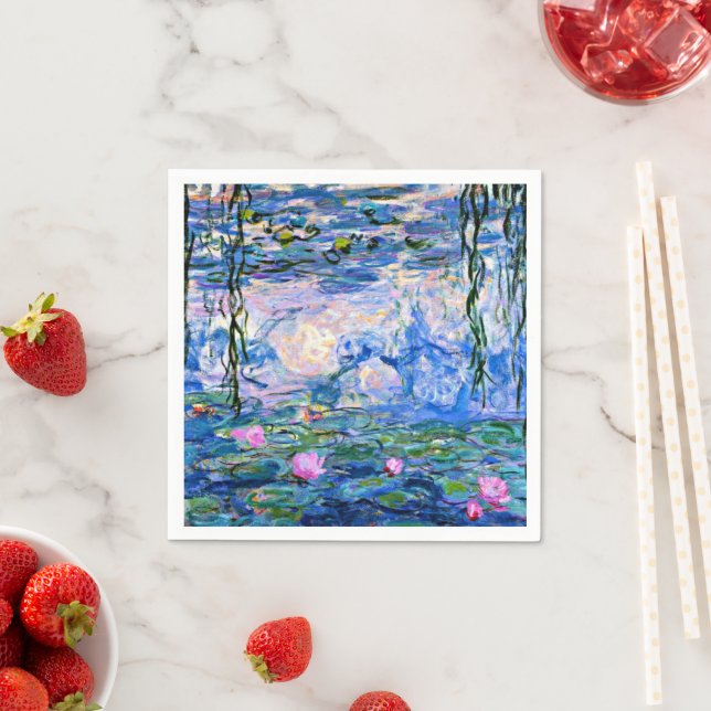 Guardanapo De Papel Monet - Lírios De Água, 1919, (Insitu)