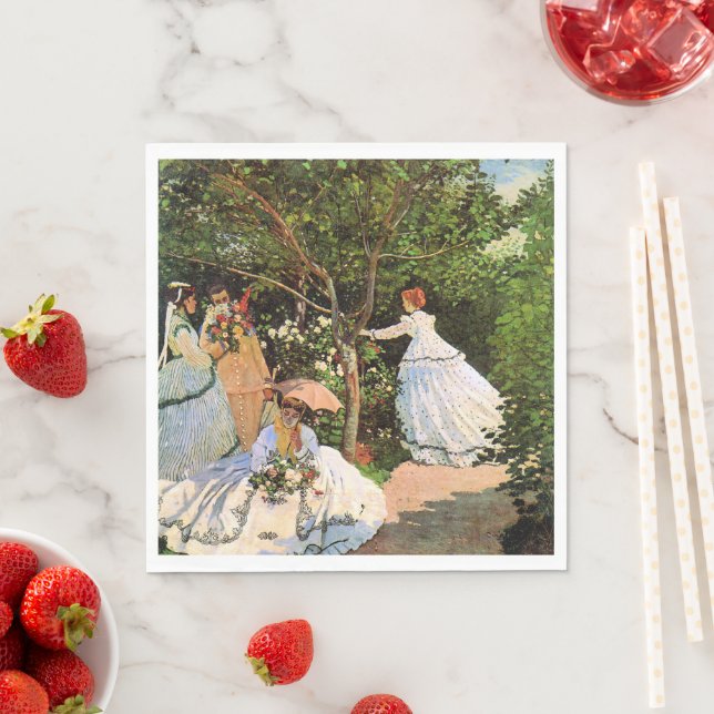 Guardanapo De Papel Monet - Mulheres no Jardim (Insitu)
