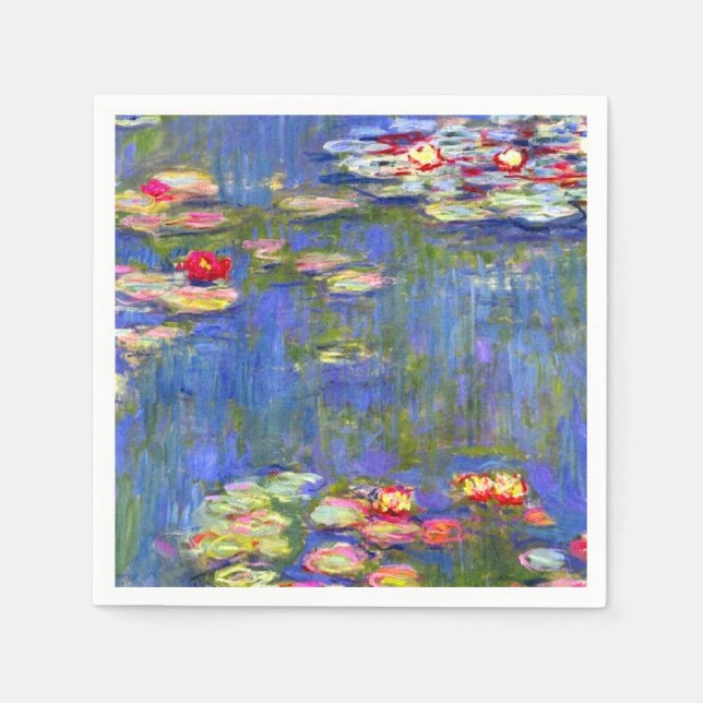 Guardanapo De Papel Monet Water Lily (Frente)