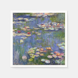 Guardanapo De Papel Monet Water Lily Fine Art (1916)