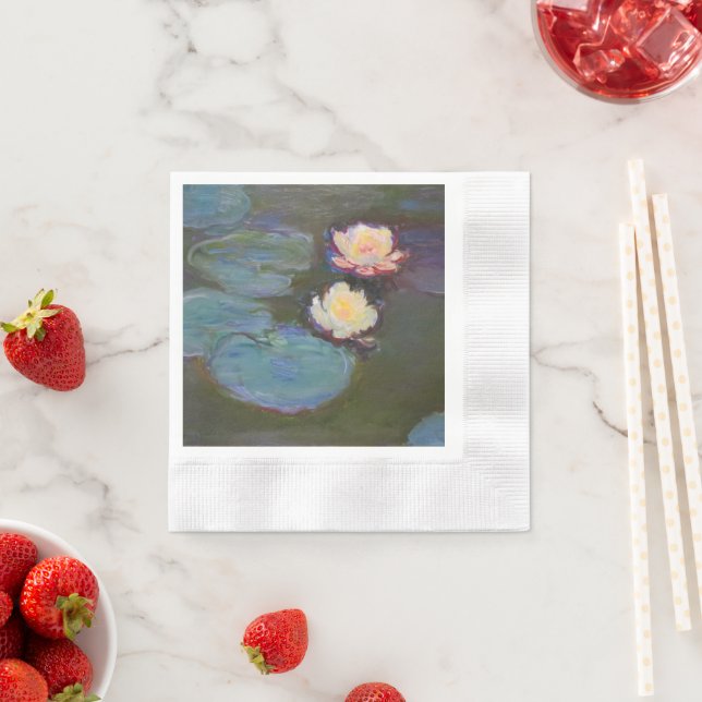 Guardanapo De Papel Monet Water Lily Lily Pond Waterlily Painting (Insitu)