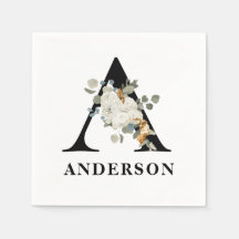 Monograma preto branco A