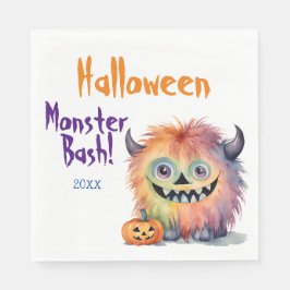 Guardanapo De Papel Monster Bash Halloween