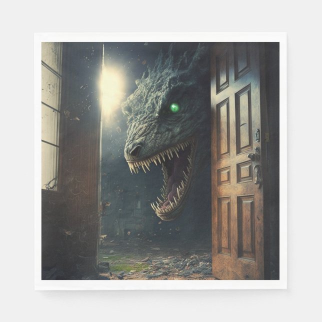 Guardanapo De Papel Monster lurk (Frente)