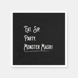 Guardanapo De Papel Monster Mash Halloween Paper Napkin