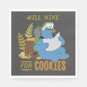 Guardanapo De Papel Monstro de cookies Ilusão Para Cookies