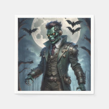 Monstro de Frankenstein Steampunk do Halloween