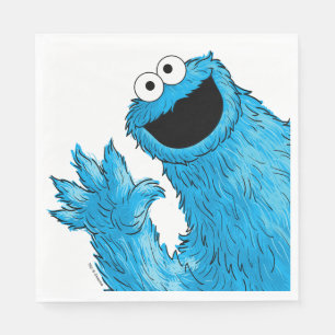 Guardanapo De Papel Monstro no final desta história Cookie