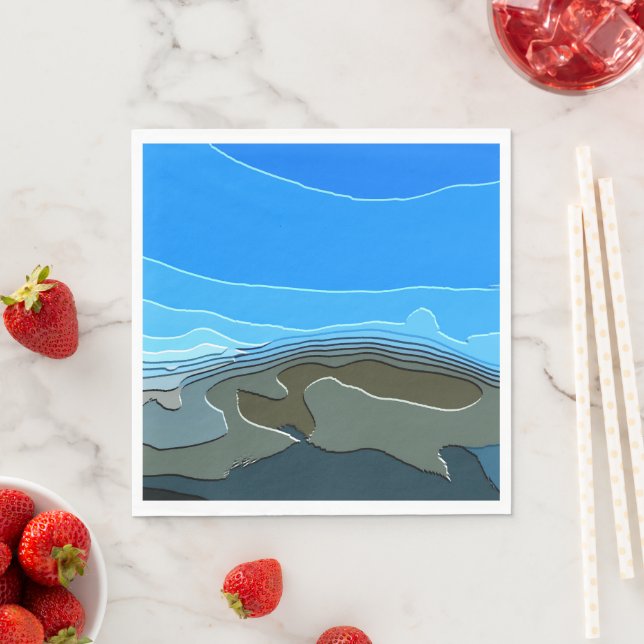 GUARDANAPO DE PAPEL MONTANHAS (Insitu)