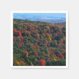 Guardanapo De Papel Montanhas Appalachian em queda