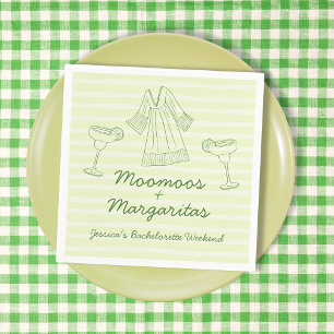 Guardanapo De Papel Moo Moos & Margaritas Letreiro à Mão para Despedid