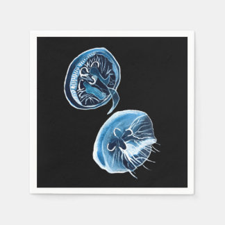 Guardanapo De Papel MoonJellyfish — arte da aquarela