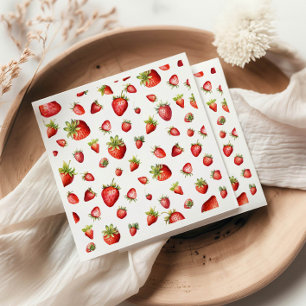 Guardanapo De Papel Morango