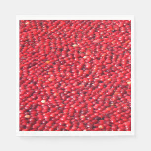 Guardanapo De Papel Morangos Vermelho Festivo