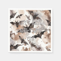 Morcegos de Aquarelas Spooky, Fang-Tastic no Hallo