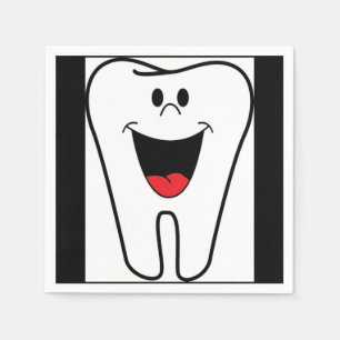 GUARDANAPO DE PAPEL "MORDE-ME" TOOTH