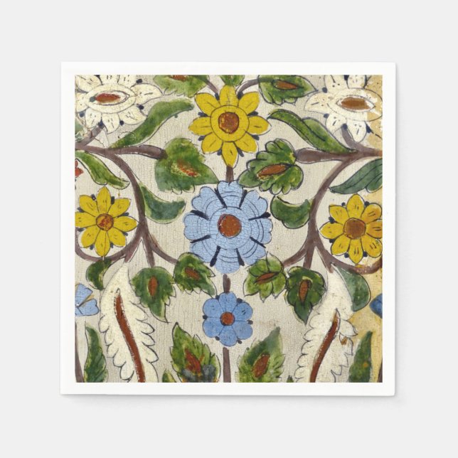 Guardanapo De Papel Mosaico marroquino Cocktail Napkins (Frente)