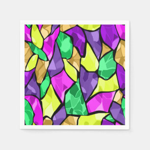 Guardanapo De Papel Mosaico sem costura do azulejo caleidoscópio abst