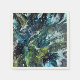 Guardanapo De Papel Motif abstrait. Anetka.