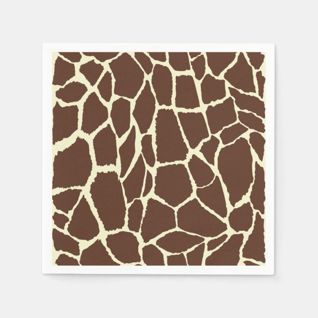 Guardanapo De Papel Motif Peau de girafe (Frente)