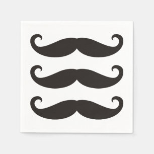 Guardanapo De Papel Moustache/bigode/Schnurrbart + suas ideias