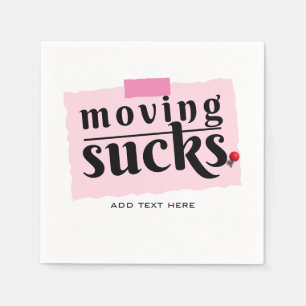 Guardanapo De Papel Mover Porra! Moderno Engraçado Adeus Bom Tchau Pre