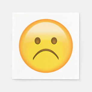 Guardanapo De Papel Muito triste - Emoji