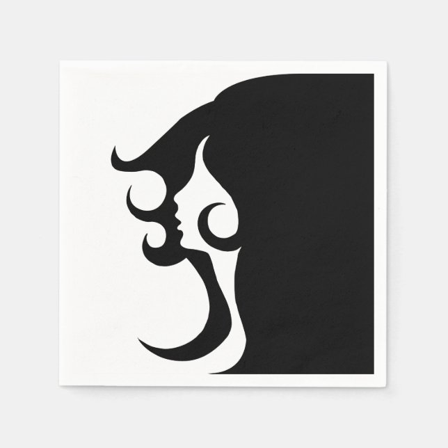 Guardanapo De Papel Mulher Deco Mod (Frente)