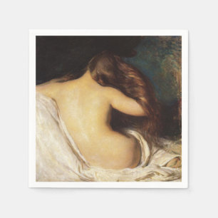 Guardanapo De Papel Mulher secando seu cabelo (por Joseph DeCamp)