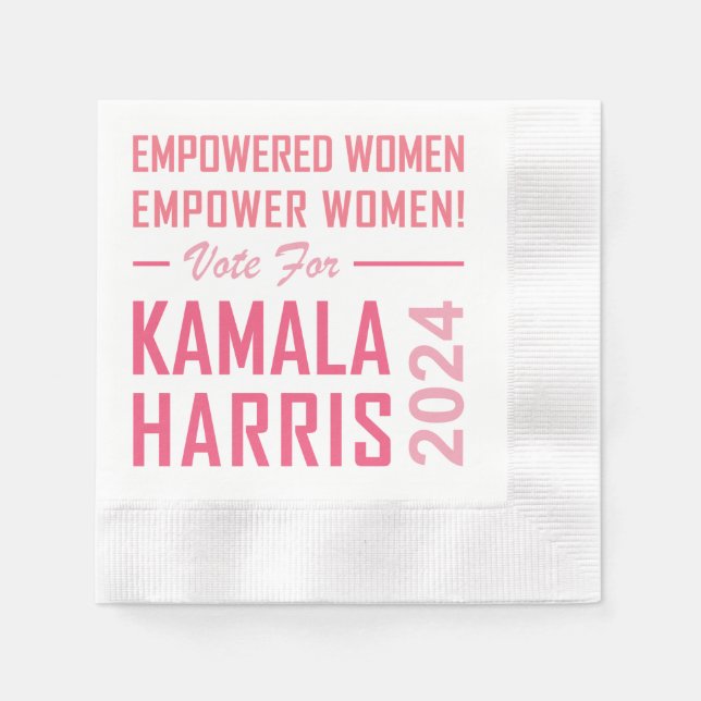 GUARDANAPO DE PAPEL MULHERES EMPODERADAS EMPODERAM MULHERES! (Frente)