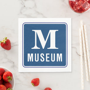Guardanapo De Papel Museu - Sinal de Napkins