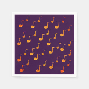 Guardanapo De Papel Música, Notas de Ouro