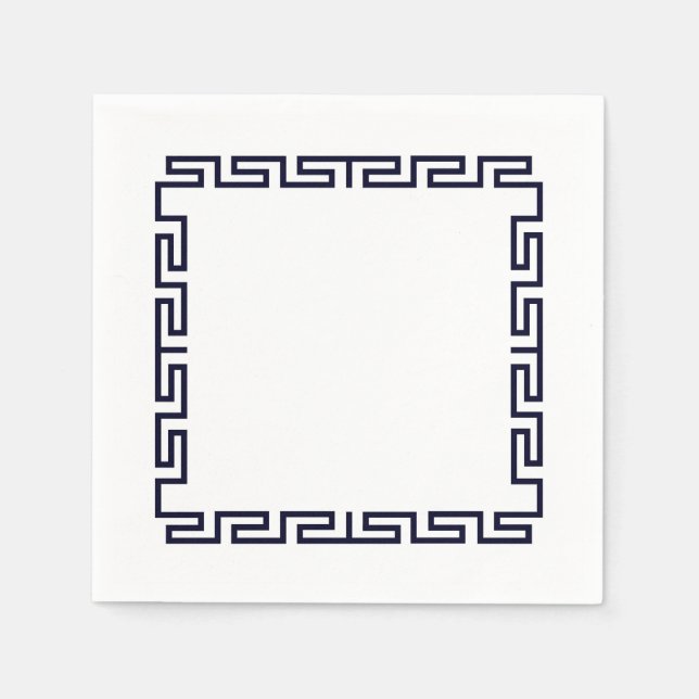 Guardanapo de papel "Mykonos" (Frente)