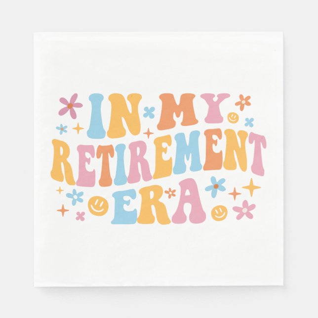 Guardanapo De Papel Na Minha Época De Reforma (Frente)