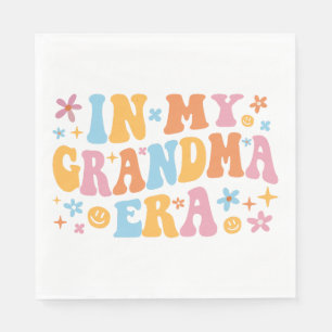 Guardanapo De Papel Na Minha Era Da Avó Eu