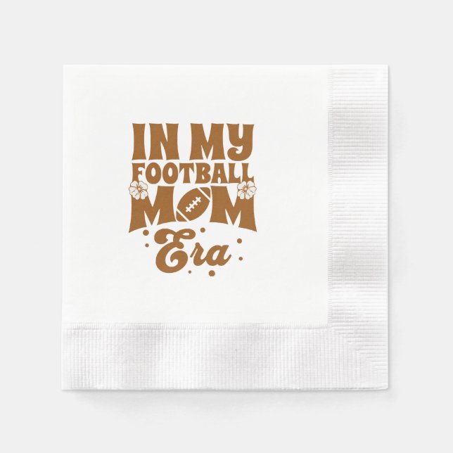 Guardanapo De Papel Na Minha Era de Mãe de Futebol (Frente)