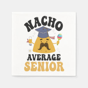 Guardanapo De Papel Nacho Média de Graduação de Mais velho Cinco De Ma