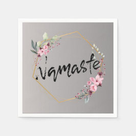 Guardanapo De Papel Namaste Cocktail Napkin