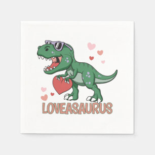 Guardanapo De Papel Namorados Loveasaurus