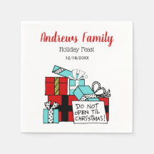 Não Abrir até o Natal apresentar Natal