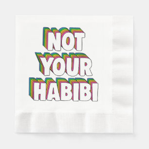 Guardanapo De Papel Não é o seu Habibi
