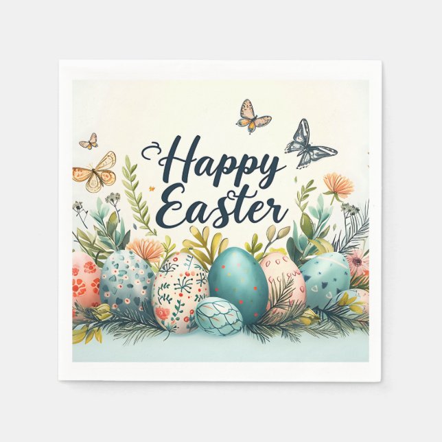 Guardanapo De Papel Napkin de Papel páscoa (Frente)