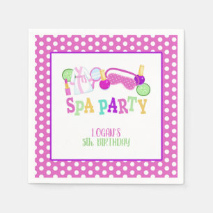 Guardanapo De Papel Napkin do Partido Spa - WH - Personalizado